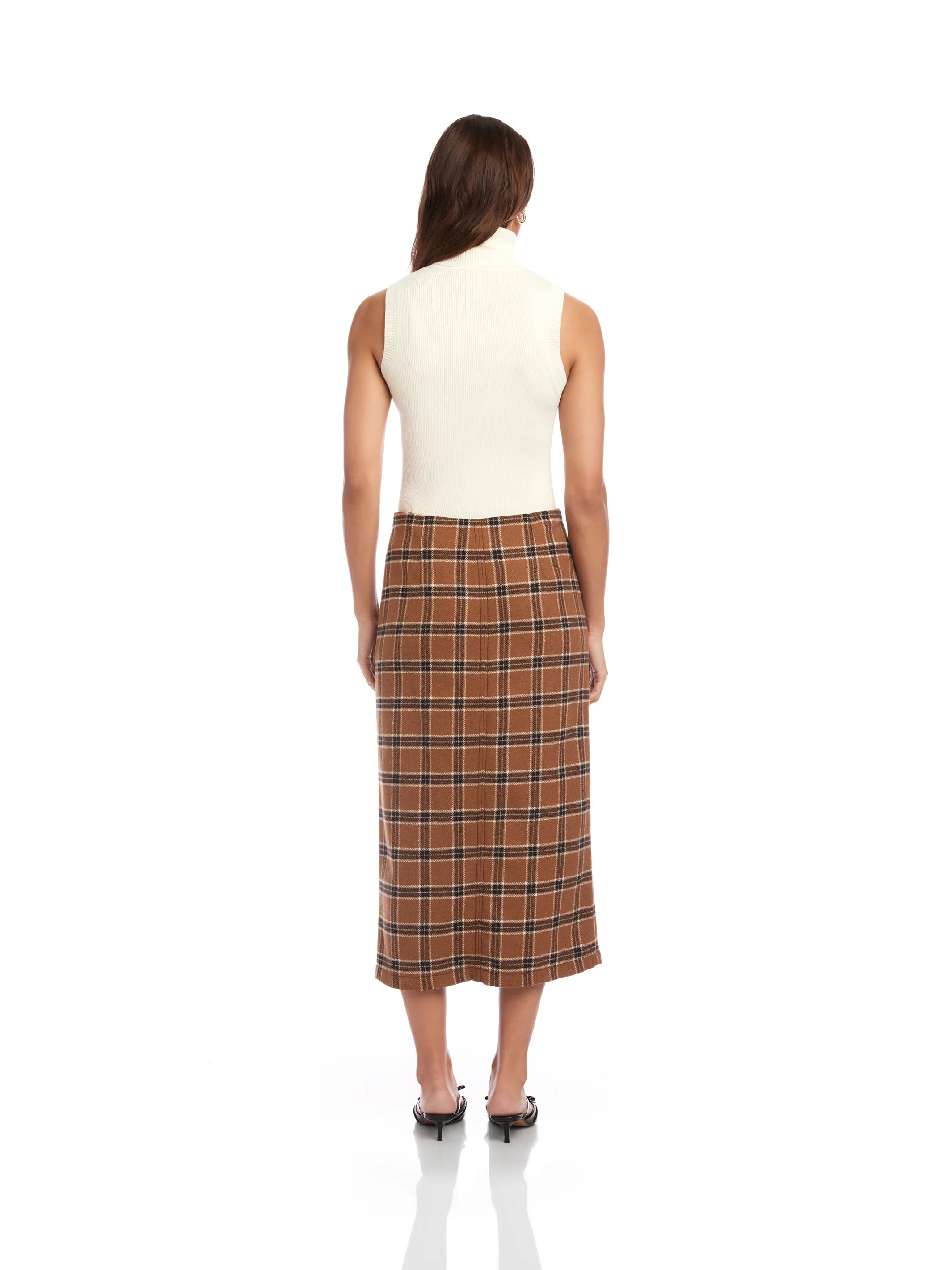 KAIA MIDI SKIRT
