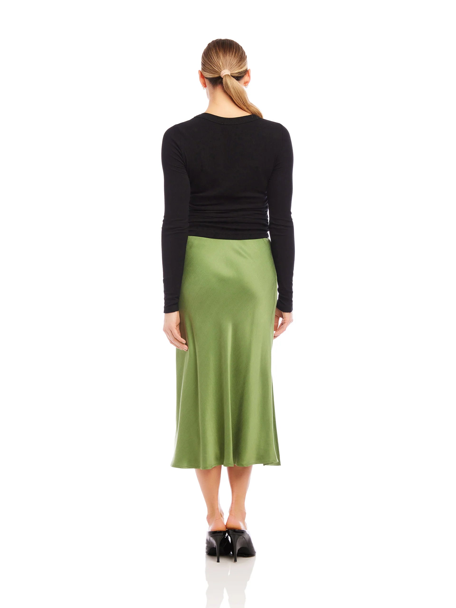 BRIELLE MIDI SKIRT