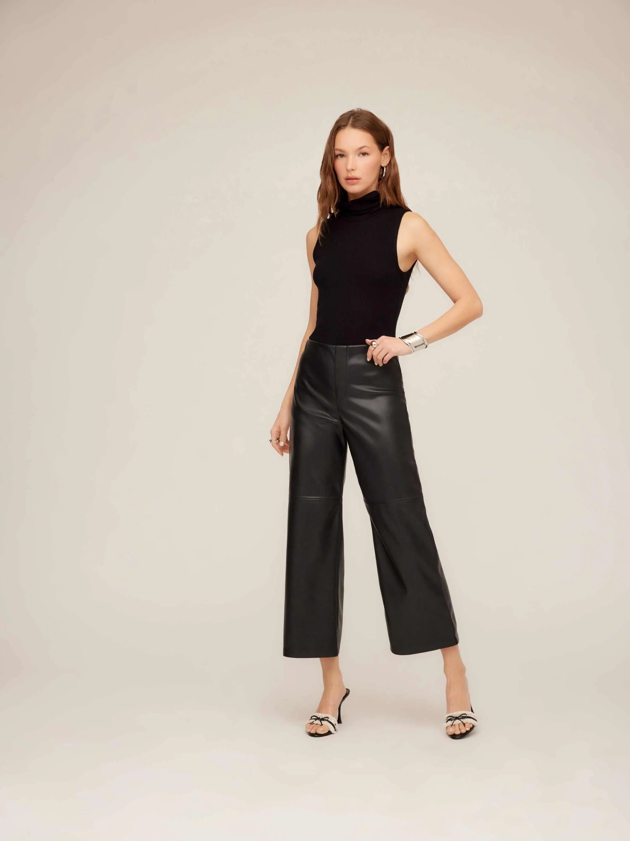 Fifteen Twenty FAUX LEATHER PANT