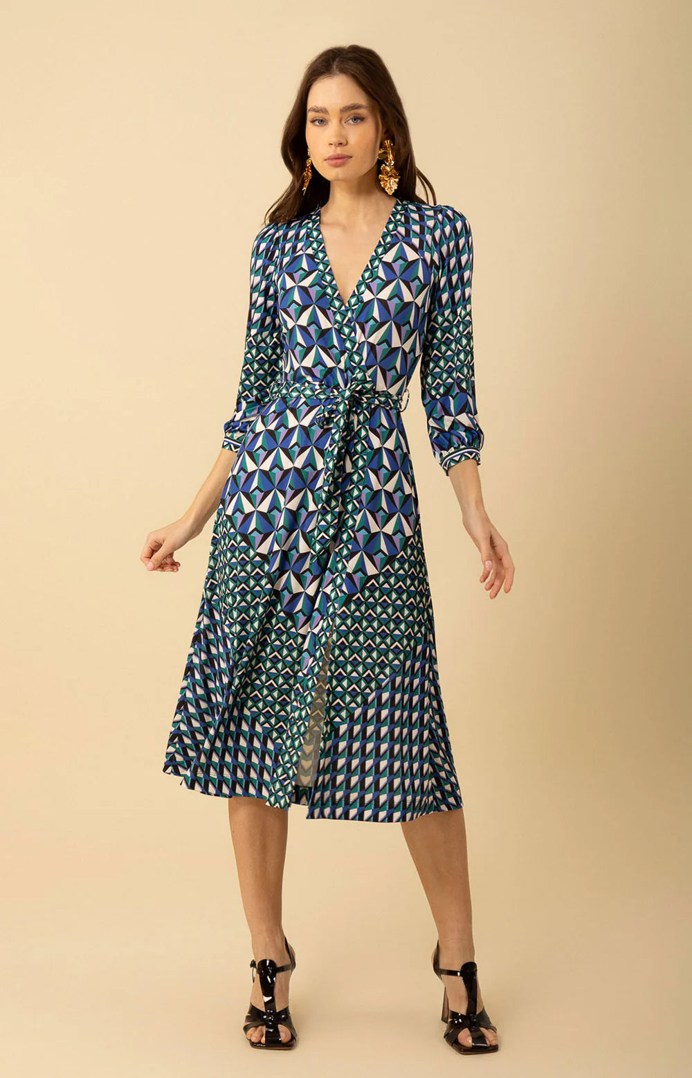 Hale Bob Anaya Wrap Dress