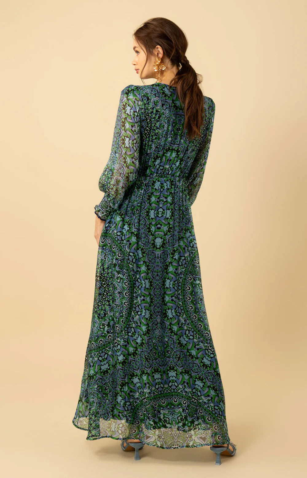 JENNIFER CHIFFON MAXI DRESS