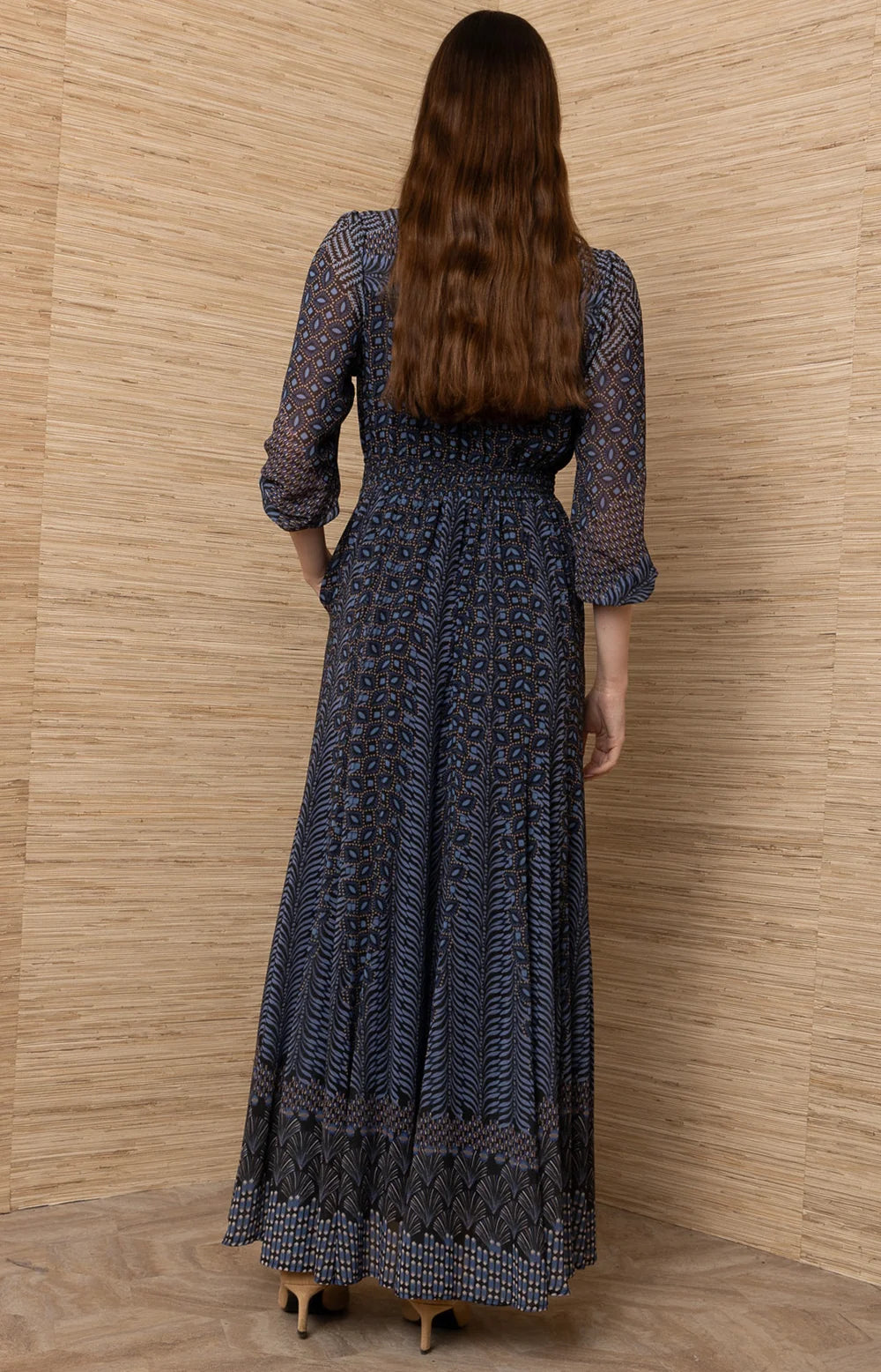 BLYTHE CHIFFON MAXI DRESS