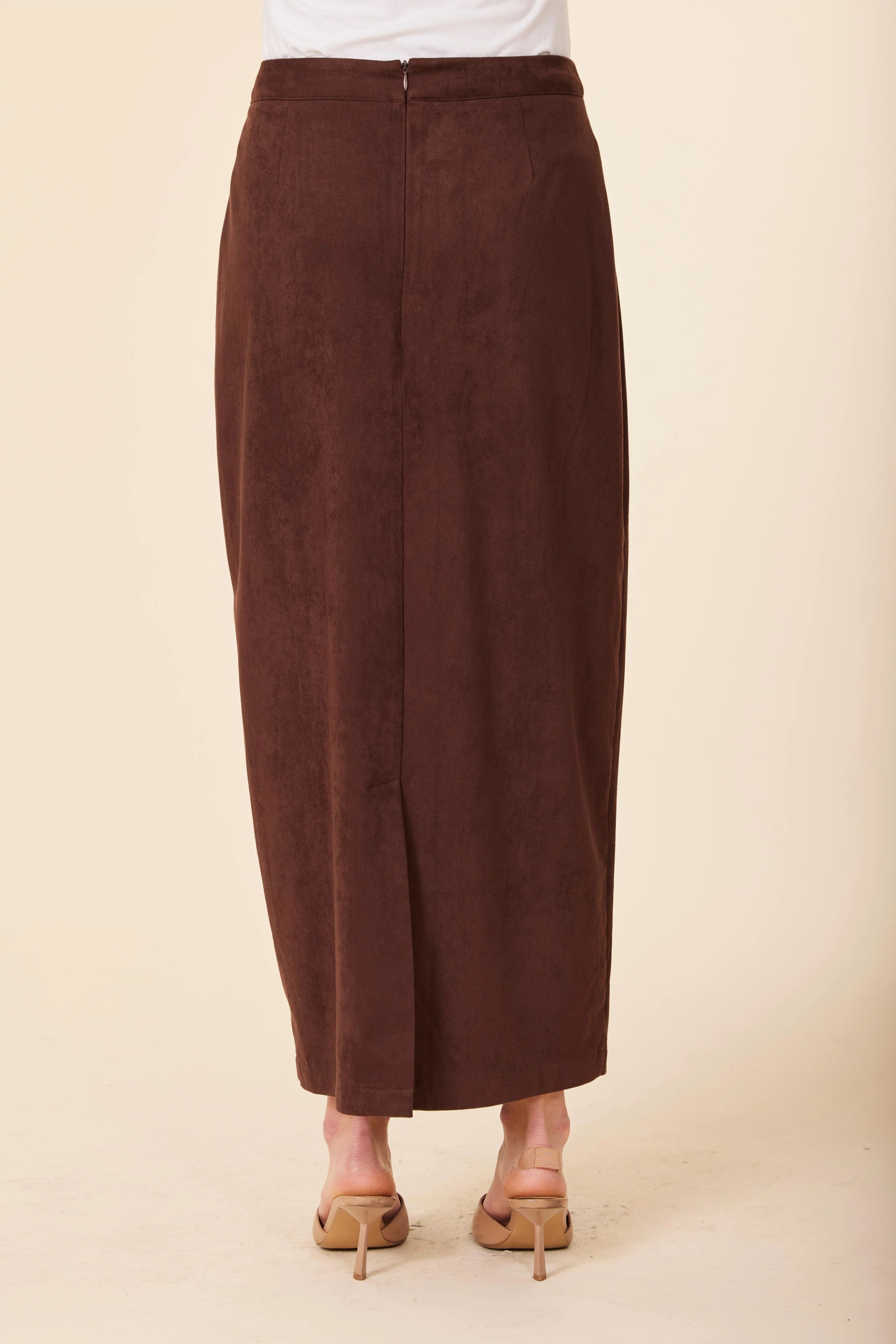 SUEDE SKIRT