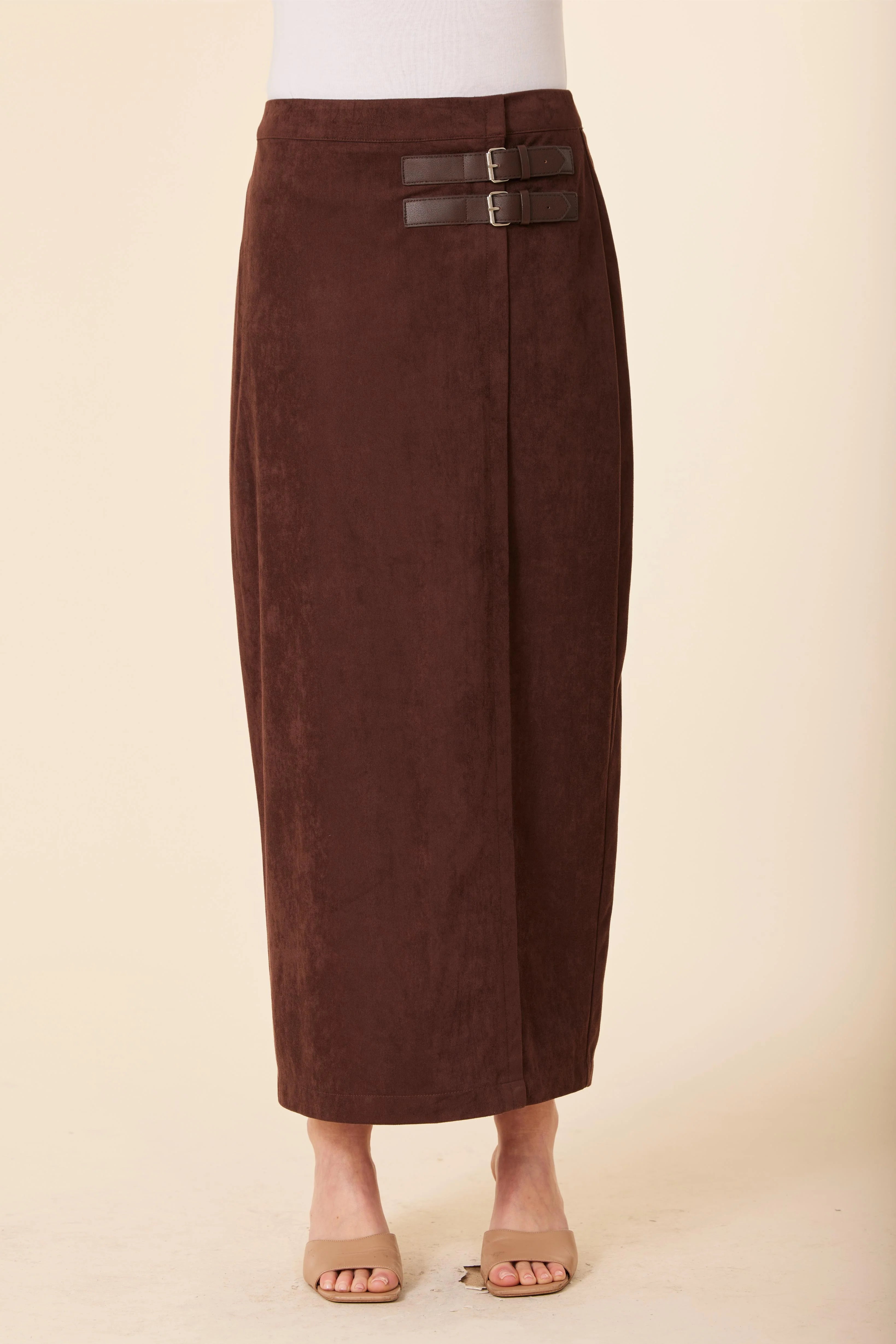 SUEDE SKIRT