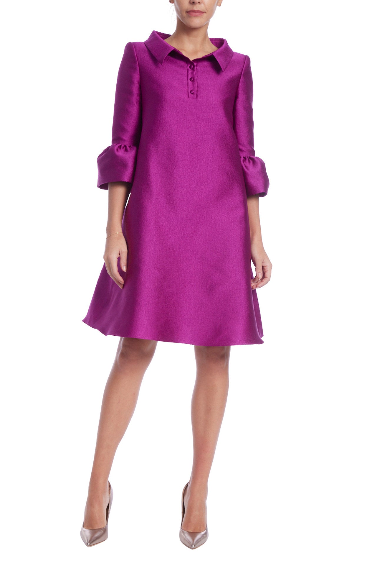 Badgley Mischa Bell-sleeve dress