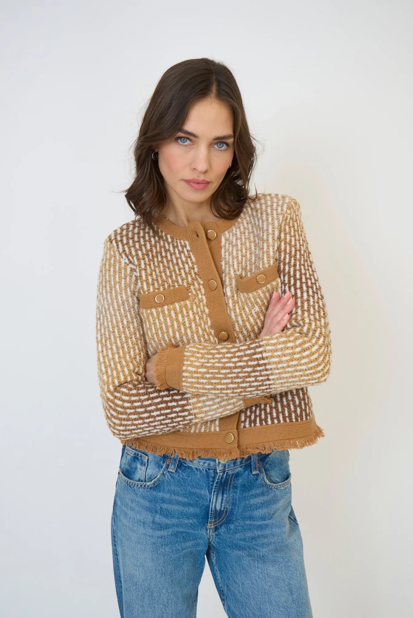 Central Park West ELYSE FRINGE JACKET