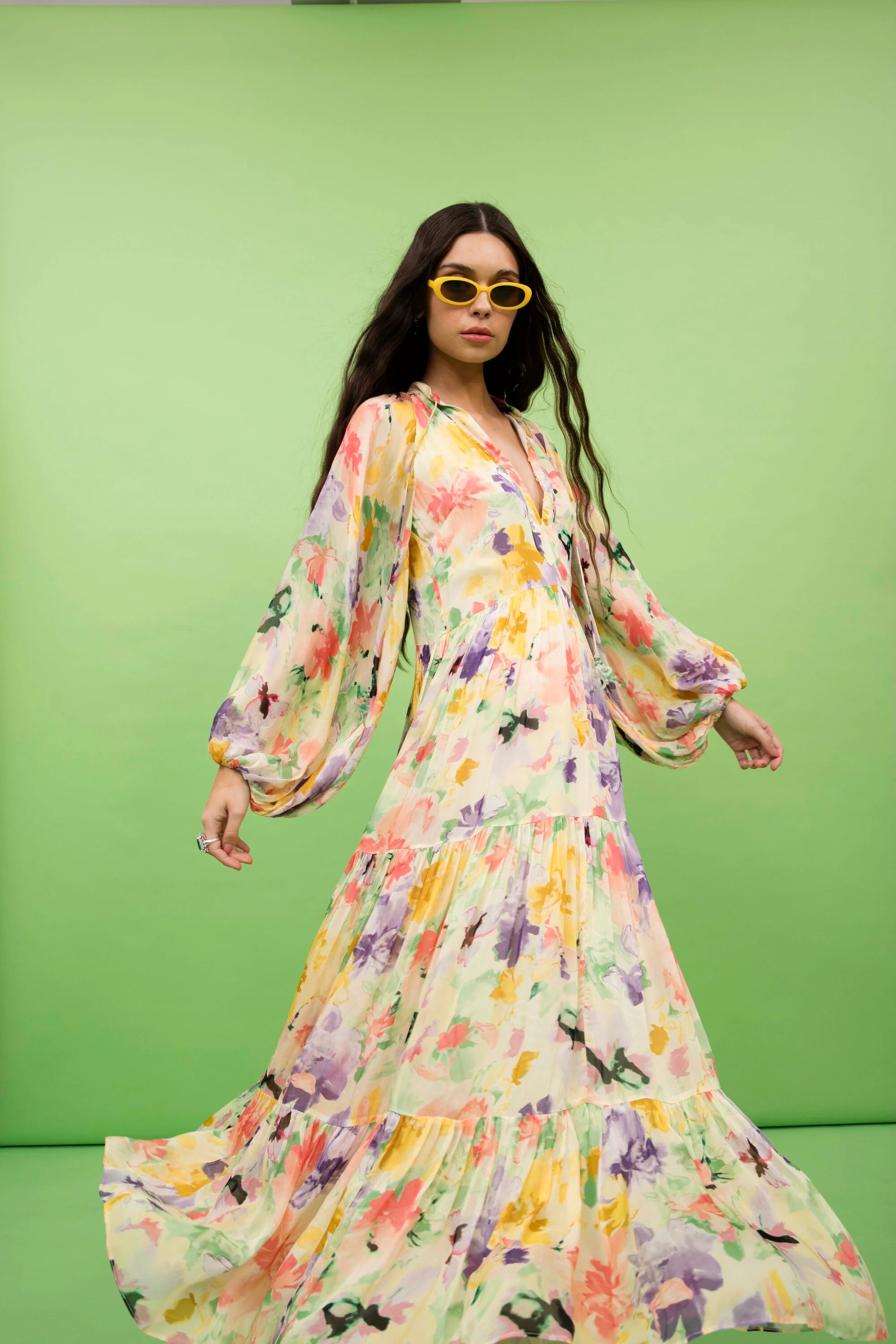La Fuori EDEN CASCADE DRESS