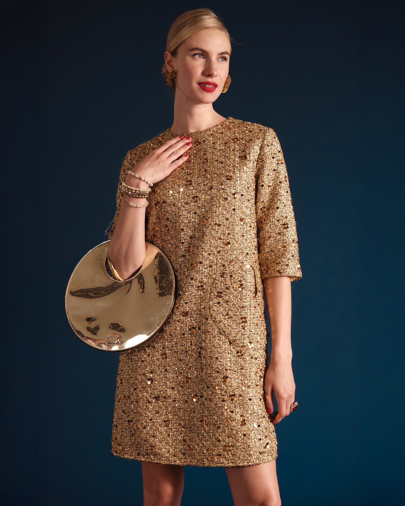 MOD SEQUIN DRESS