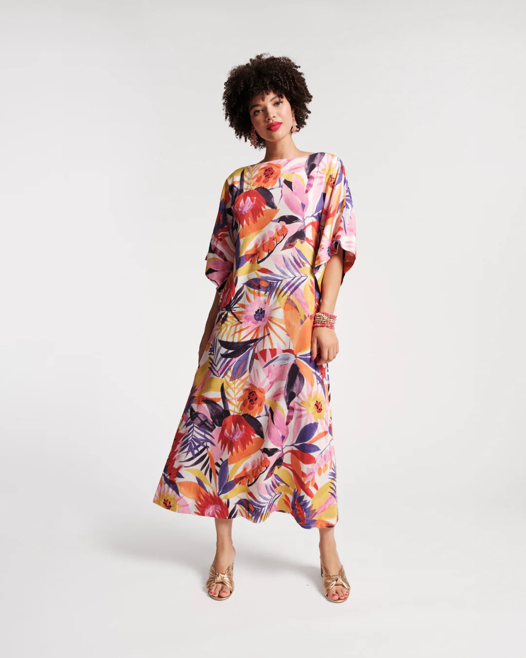 SPINNAKER MAXI DRESS LANAI PRINT