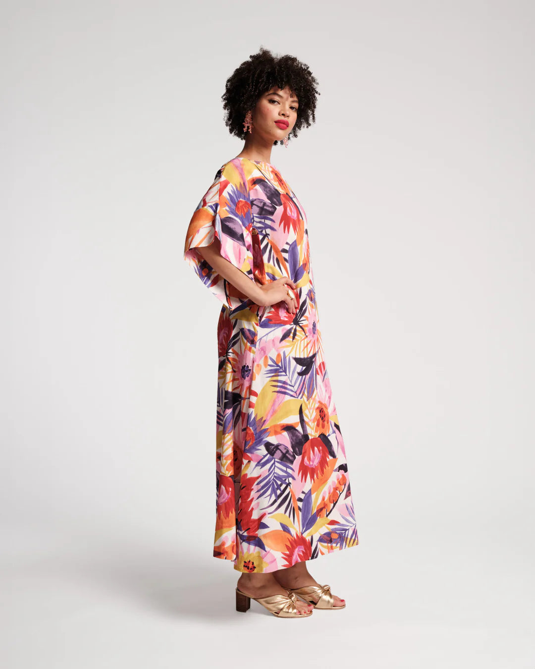 SPINNAKER MAXI DRESS LANAI PRINT