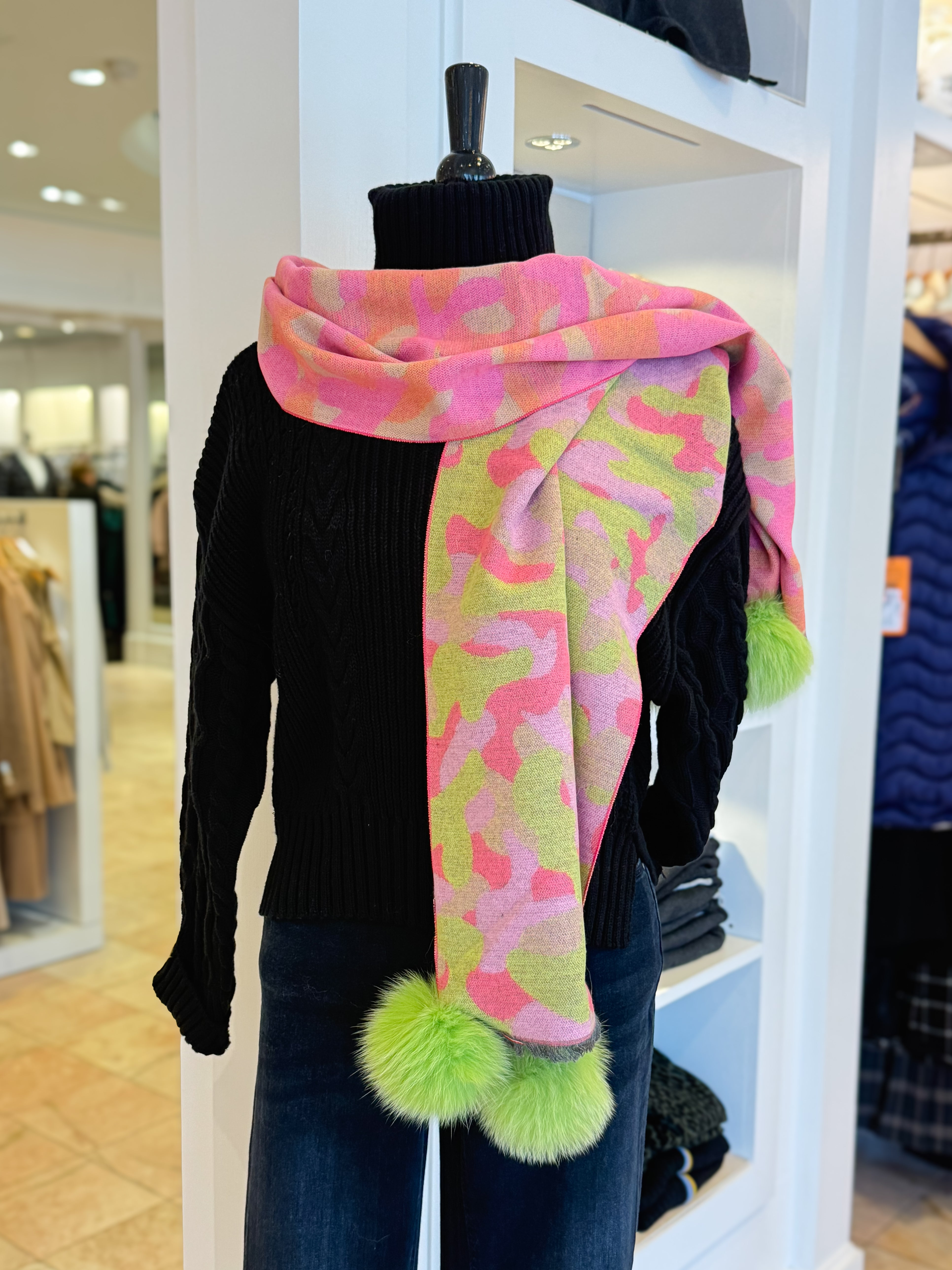 CAMO SCARF