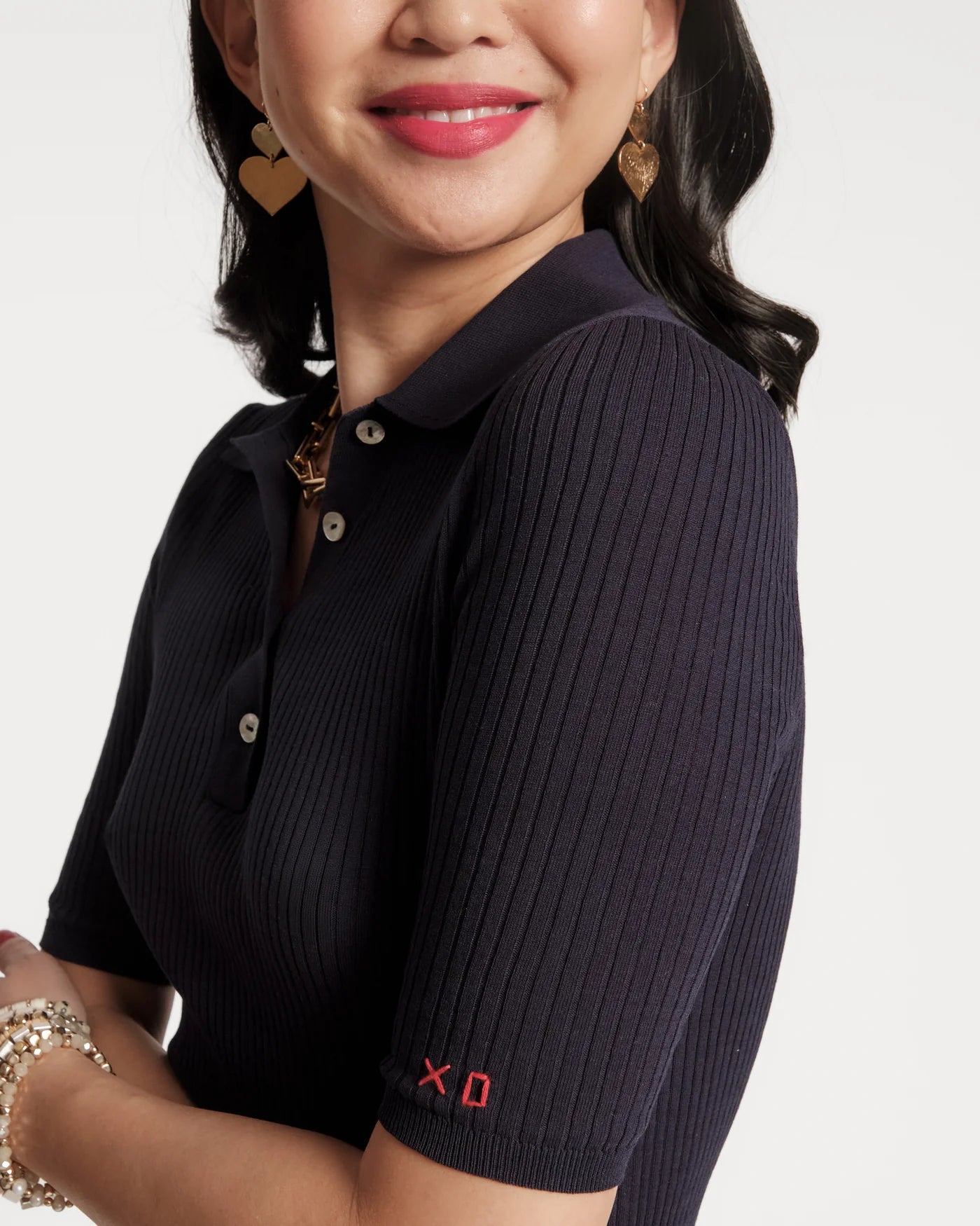 KRISSY POLO RIB