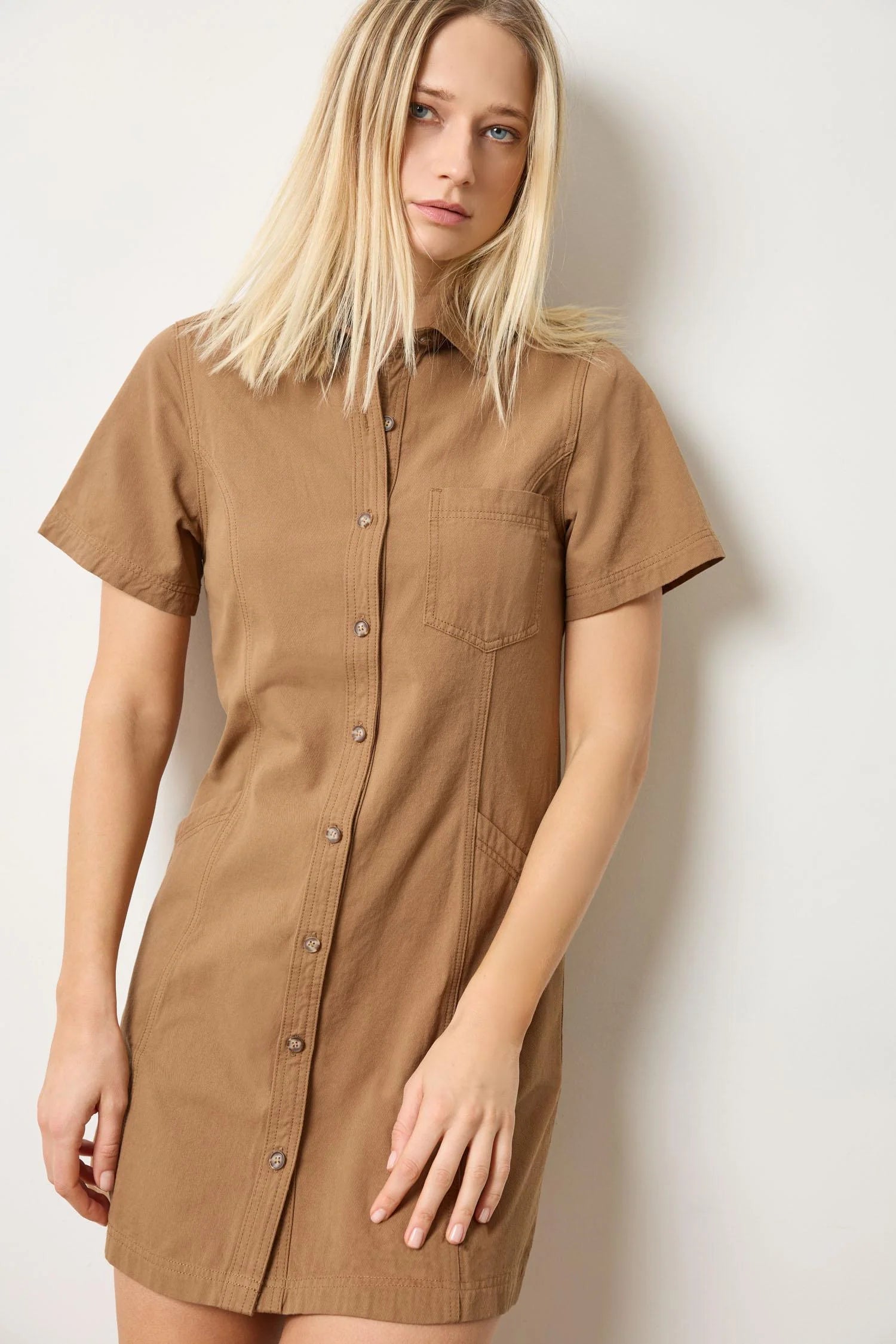 Lilla P TWILL SHIRT DRESS