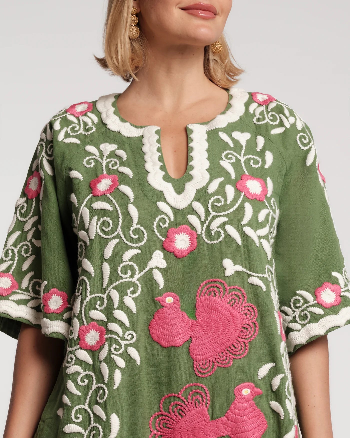 PEACOCK CAFTAN