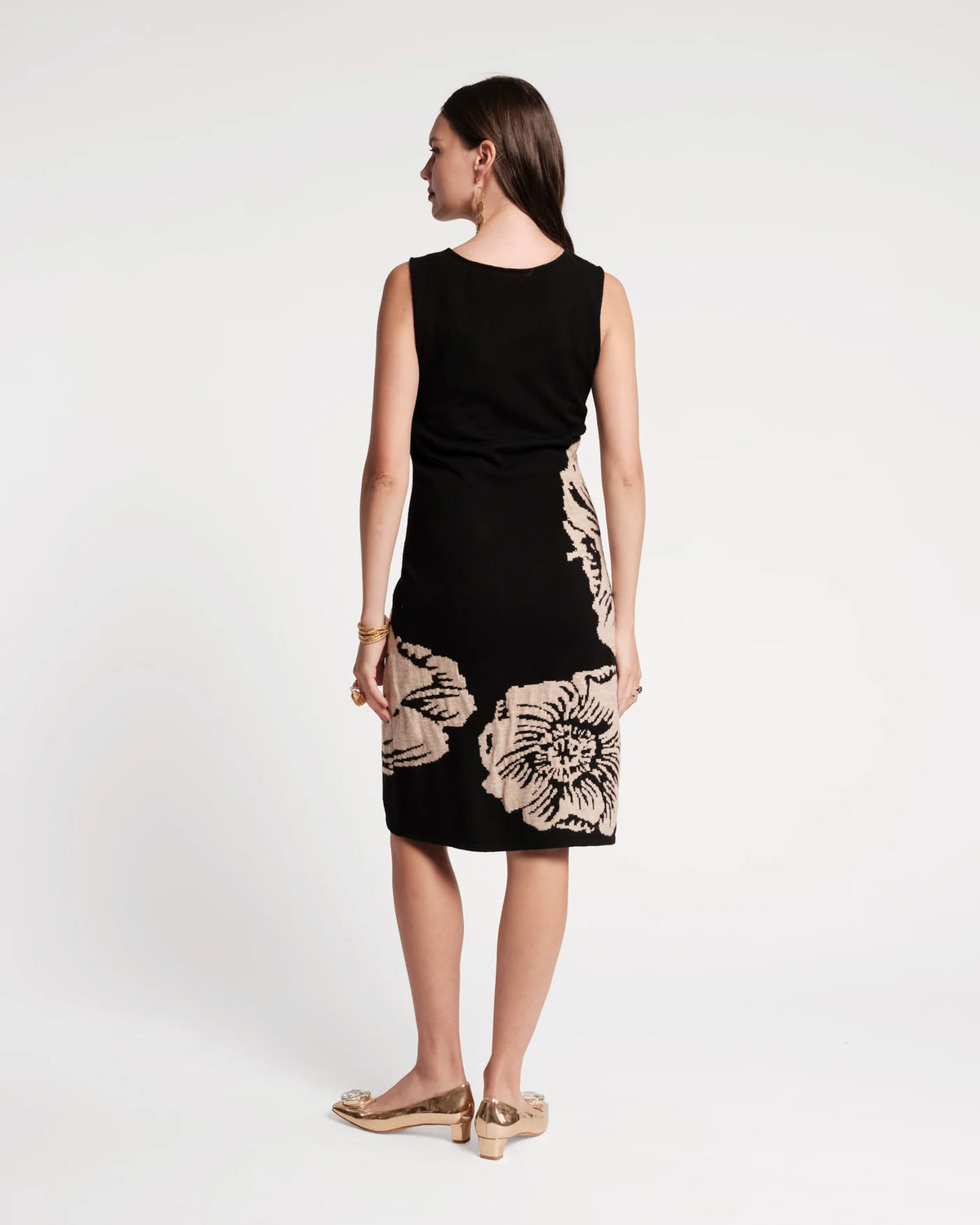 SWAN SHIFT DRESS