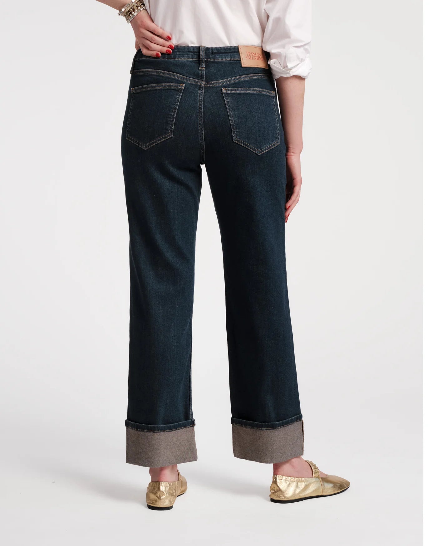 SMARTY CUFFED JEANS