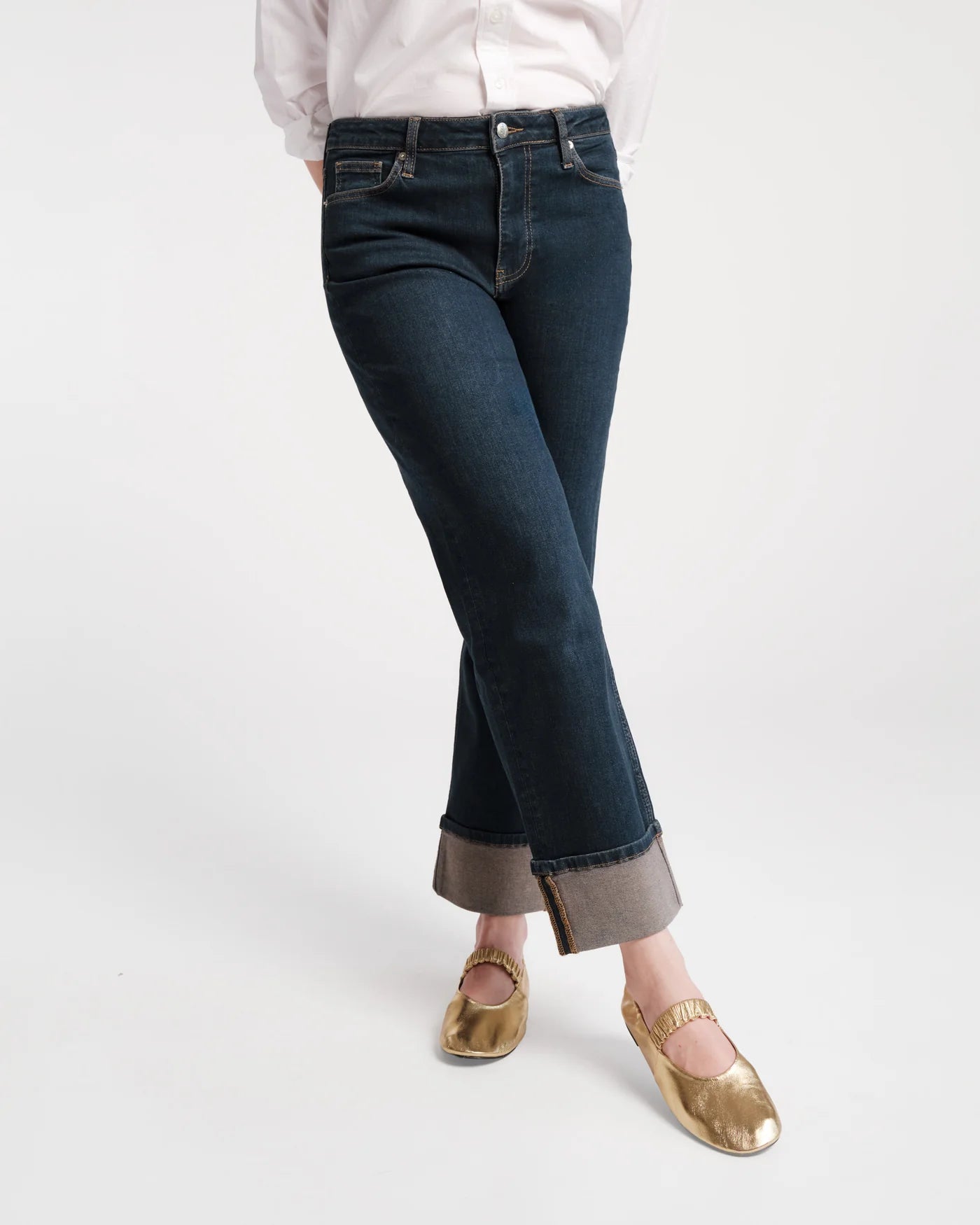 SMARTY CUFFED JEANS