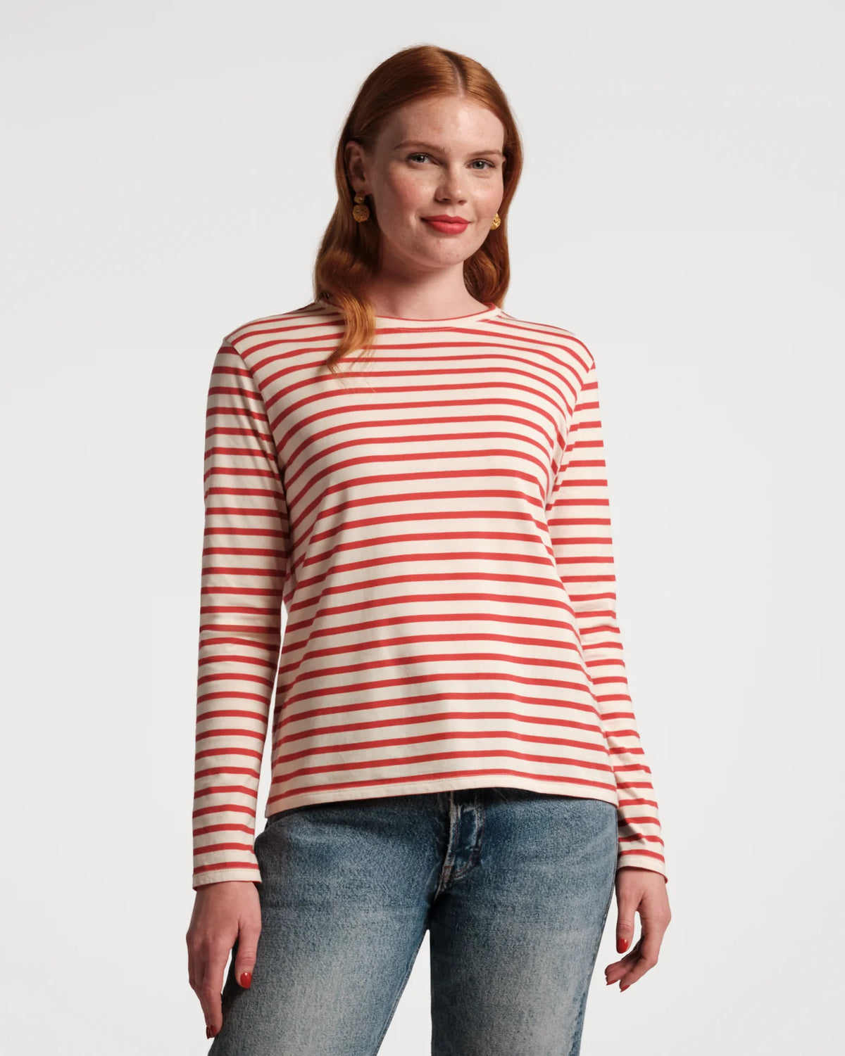 Frances Valentine STRIPED T SHIRT