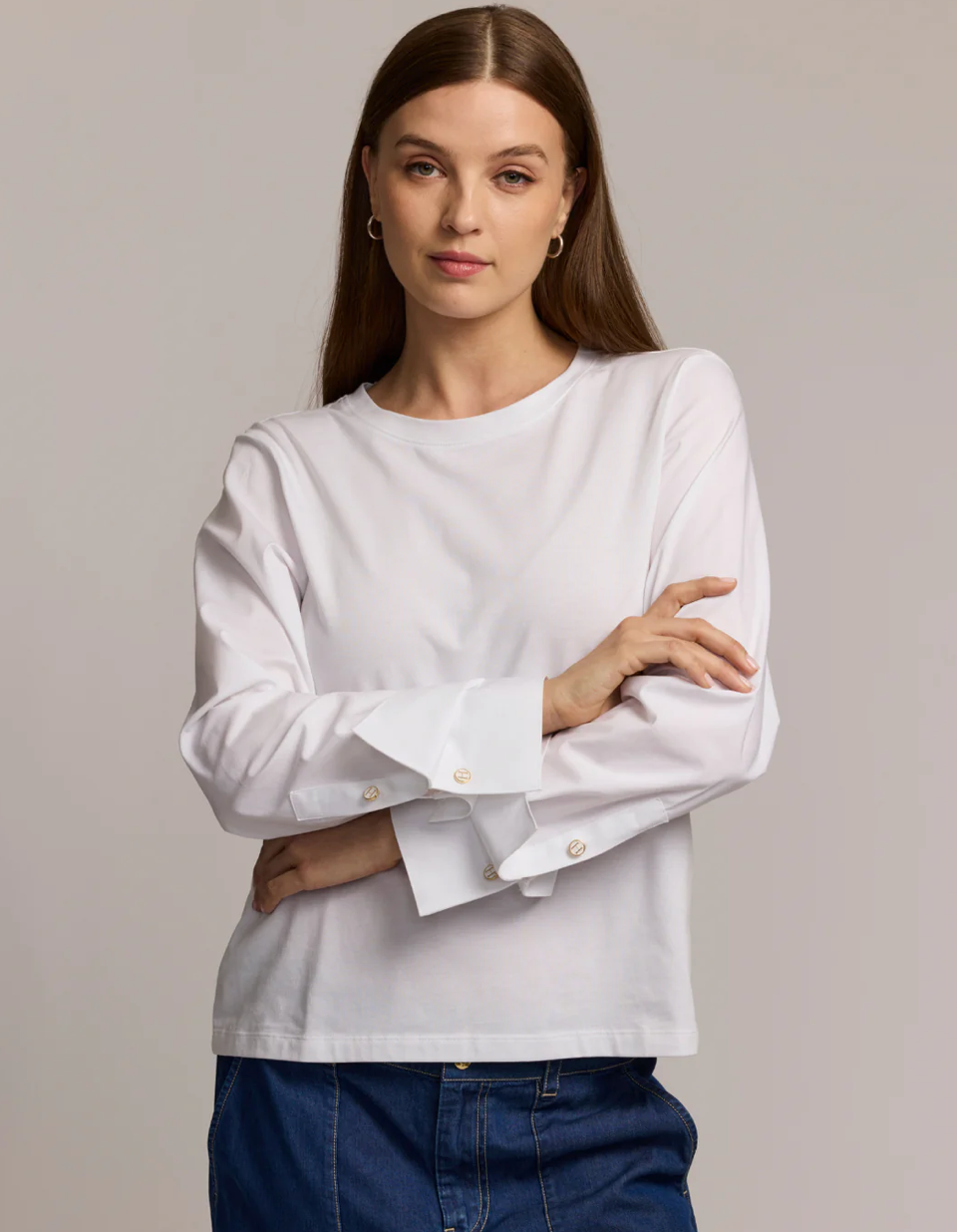 Hinson Wu REAGEN CREW NECK