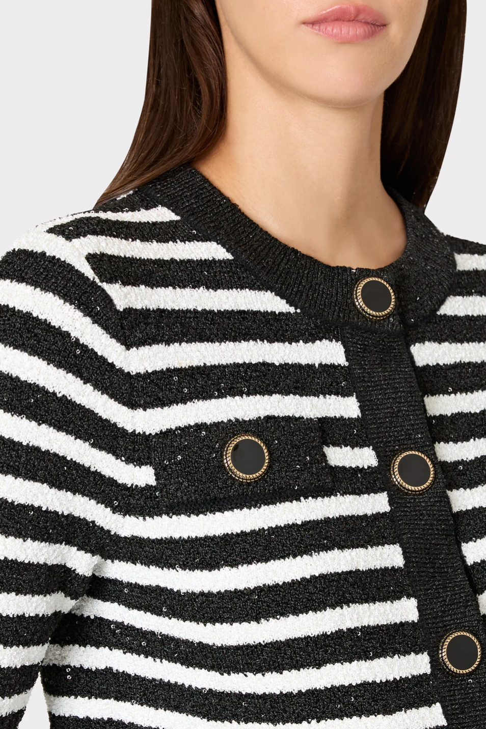 SEQUIN CARDIGAN JACKET