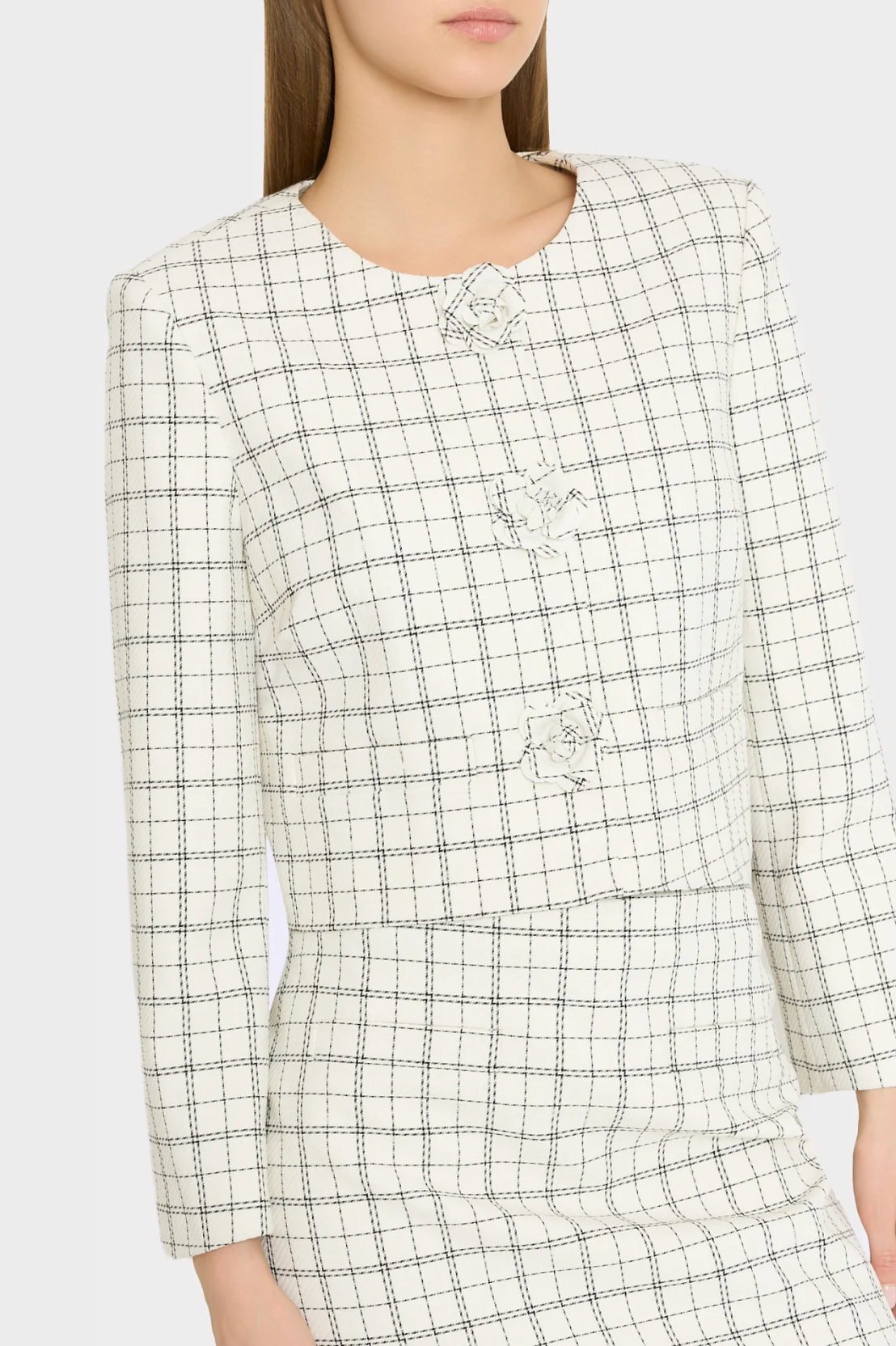MIKA PLAID JACKET