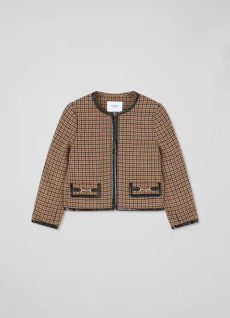 LK Bennett ZISOU CHECK JACKET