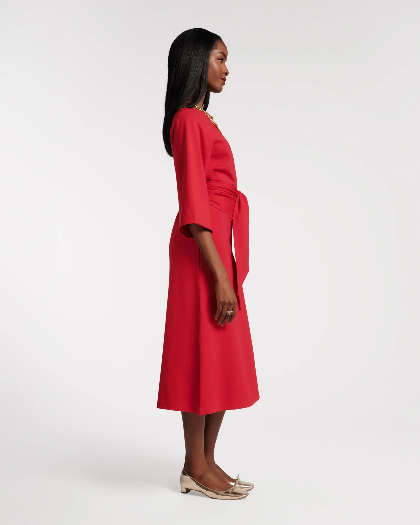 WHITNEY WRAP DRESS