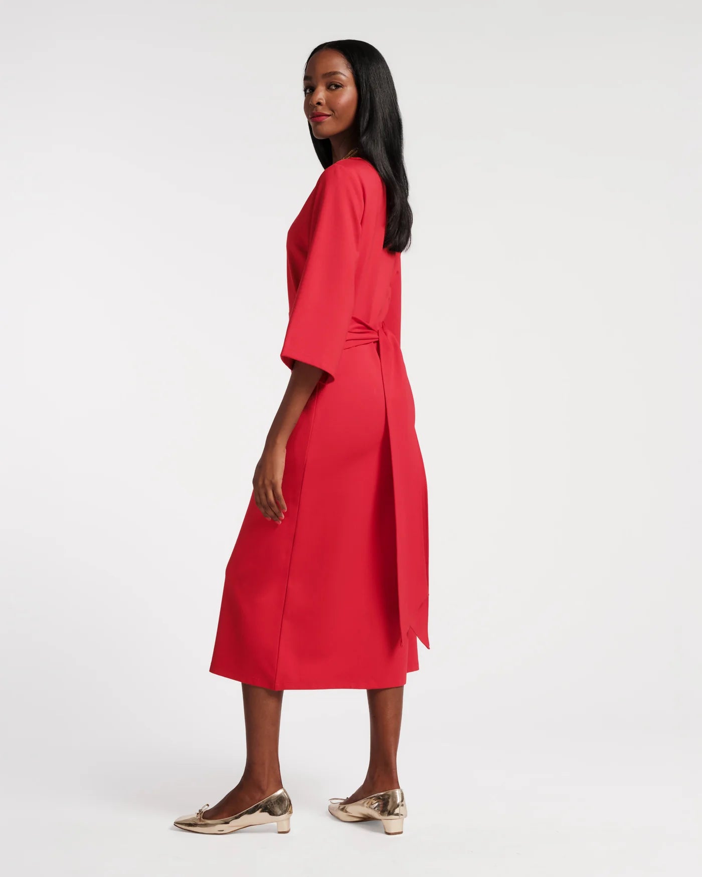 WHITNEY WRAP DRESS