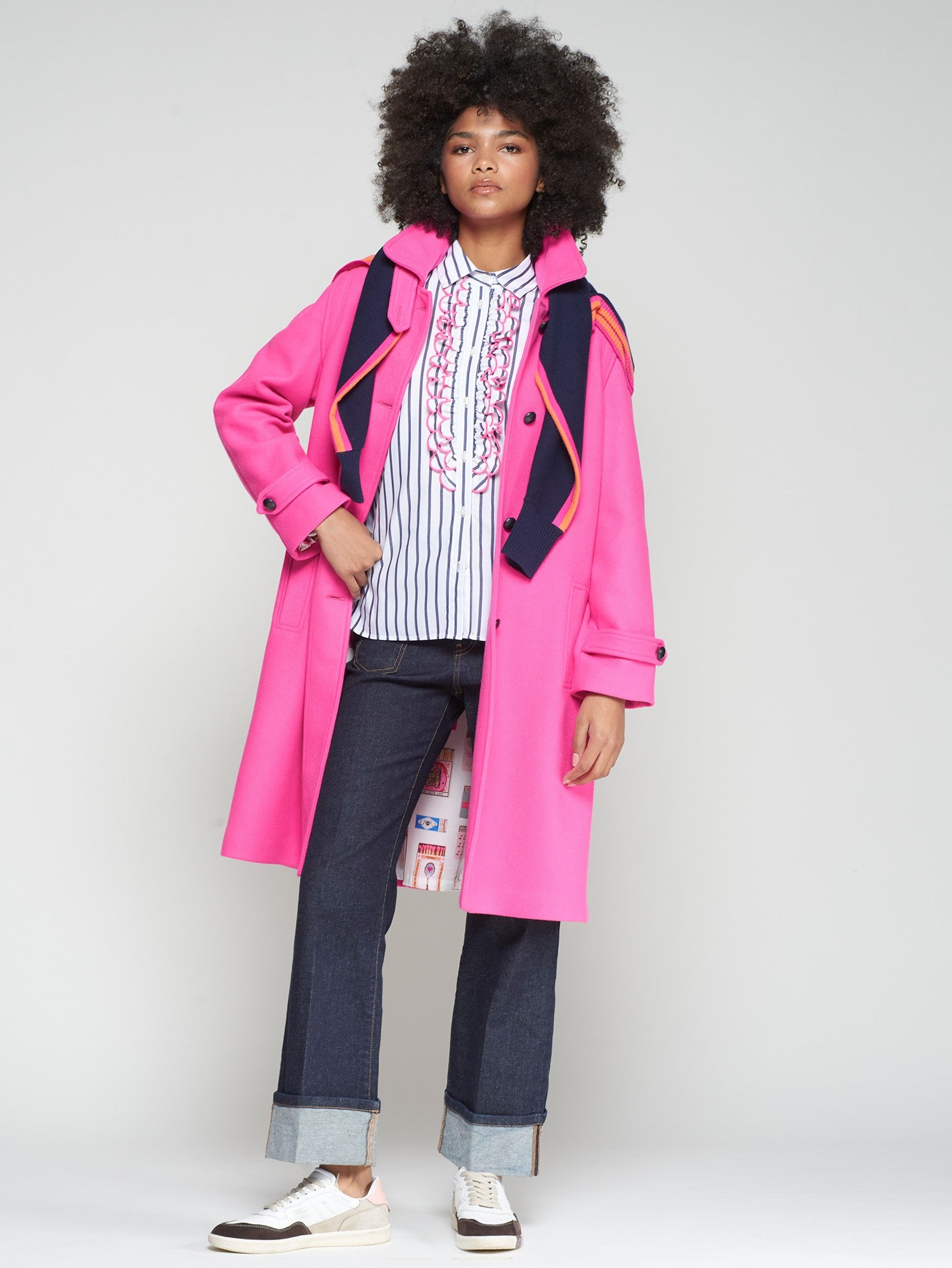 Vilagallo LODEN LONG COAT