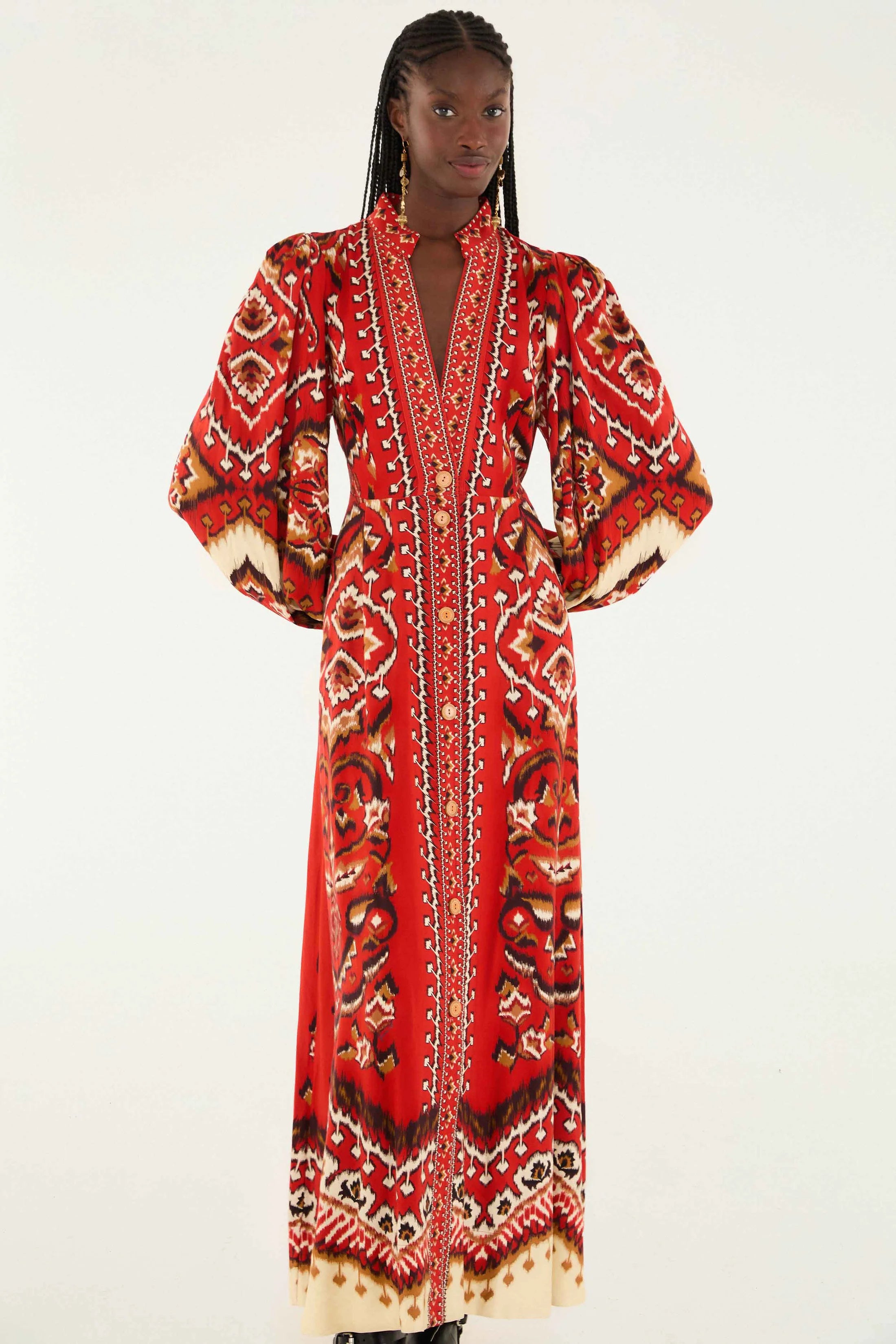 Farm Rio AINIKA PINEAPPLE DRESS